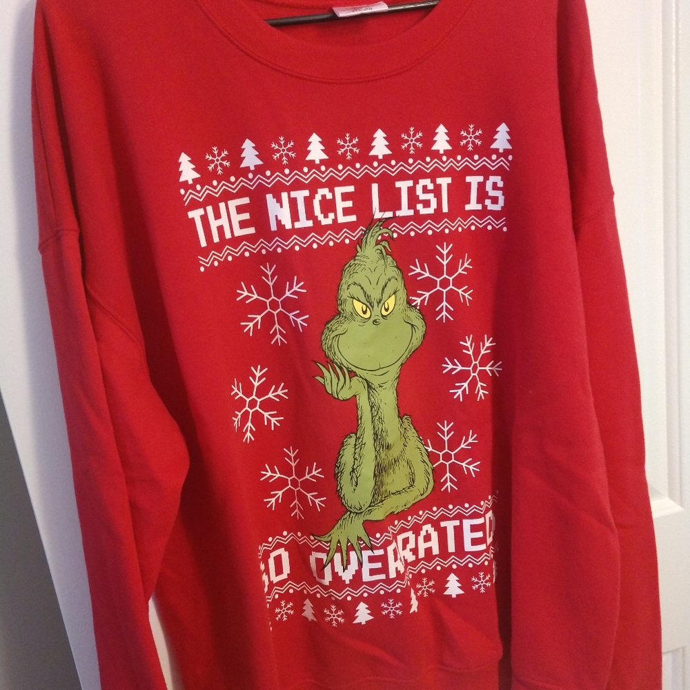 76-  Grinch Christmas Sweater 4x.